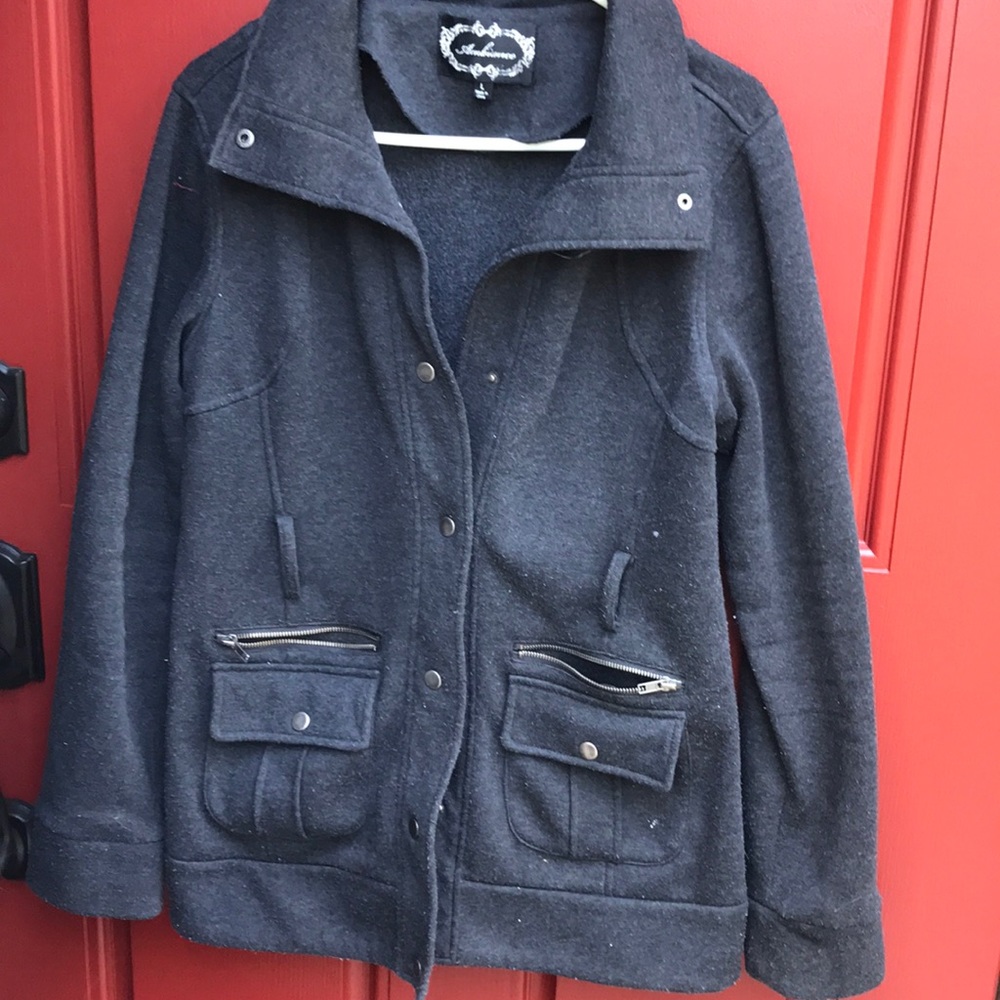 Gray jacket
